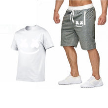 Load image into Gallery viewer, 2019 New T-Shirt Sets Casual Tshirt Men Summer Hot Sale Tracksuits Hip Hop Brand Clothing T Shirt Set Men 2 Pieces M-2XL
